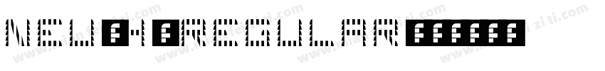 NEU-H3 Regular字体转换